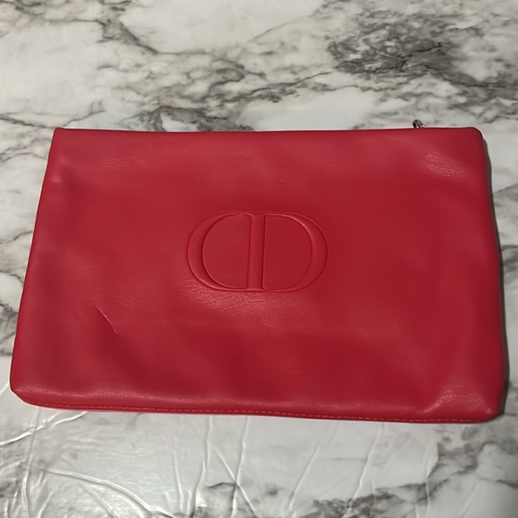 Christian Dior two tone cosmetic pouch - Picture 3 of 3